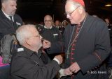 2013 Lourdes Pilgrimage - SUNDAY Cardinal Dolan Presents Malades Medals Pius X (52/71)